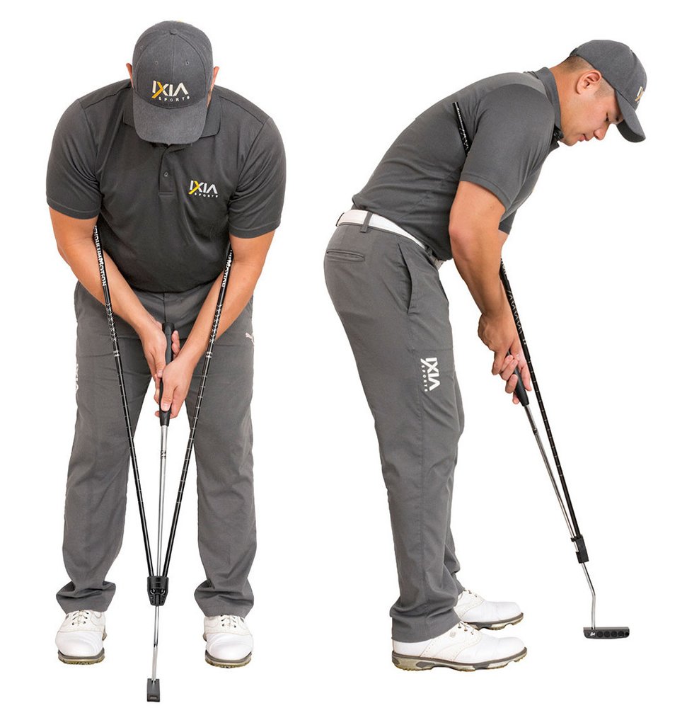 (1a) True Pendulum Motion (TPM) Golf Putting Trainer