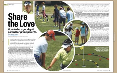 How to be a good golf parent – by James Hong