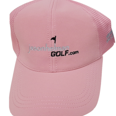 Jason Helman Golf Pink Trucker