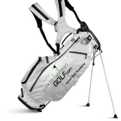Jason Helman Golf 1c Junior Academy Team Bag (WHITE)